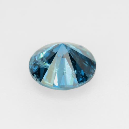 0.30克拉天然绿松石钻石，圆形切割，4.27毫米，SI