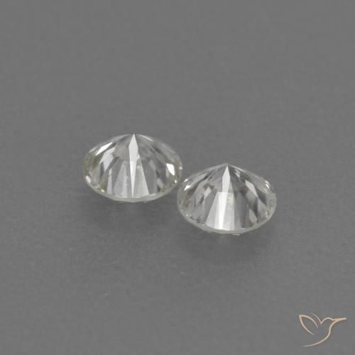 0.19克拉天然钻石，圆形的，VVS-VS