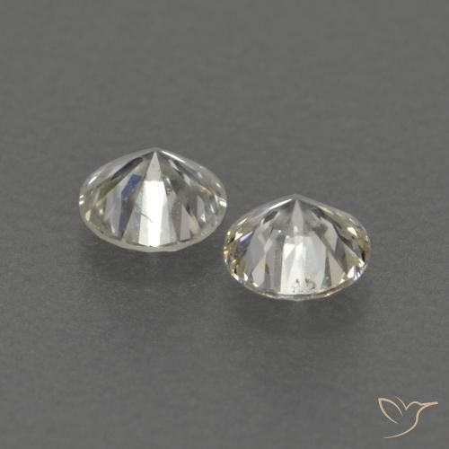 0.16克拉天然钻石，圆形的，VVS-VS