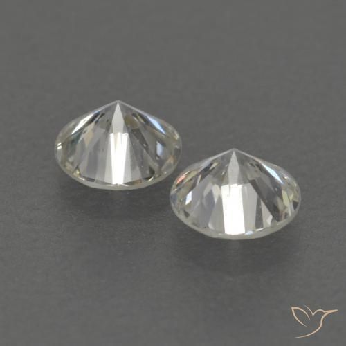 0.21克拉天然钻石，圆形的，VVS-VS
