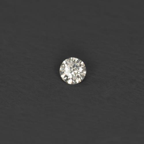 0.01克拉天然白色钻石，圆形切割，1.53毫米，VS-SI