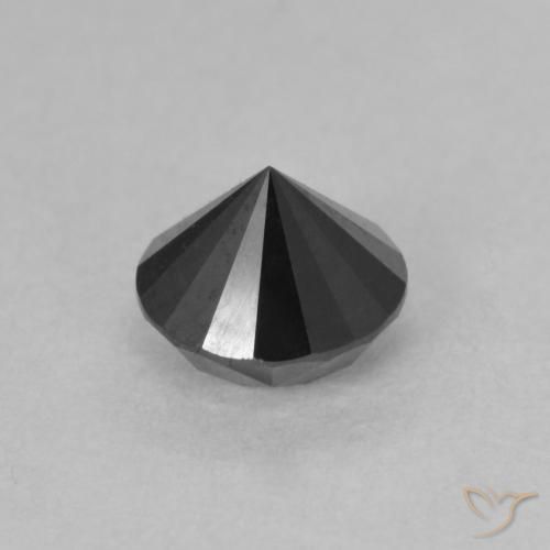 0.85克拉天然钻石，圆形的，不透明
