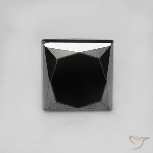 0.32ct 天然 黑色 钻石, 正方形, 不透明