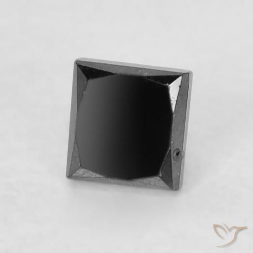 0.23克拉天然钻石，正方形，不透明