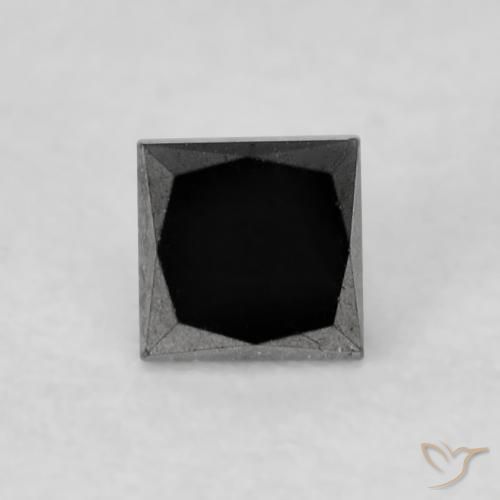 0.27克拉天然钻石，正方形，不透明