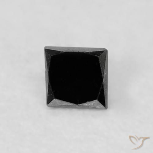 0.04克拉天然钻石，正方形，不透明