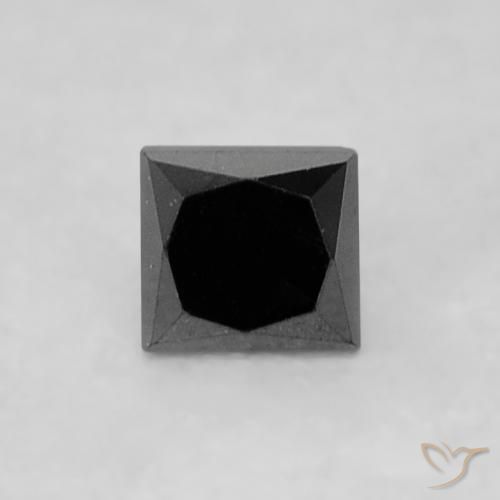 0.14克拉天然钻石，正方形，不透明