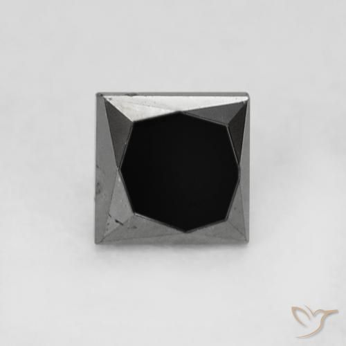 0.27克拉天然钻石，正方形，不透明