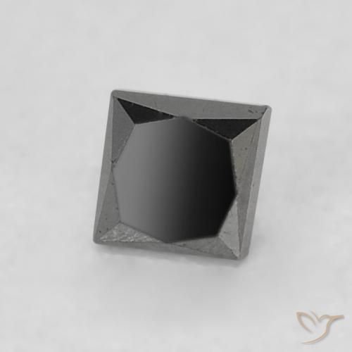0.15克拉天然钻石，正方形，不透明