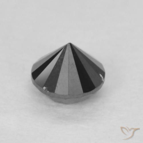 0.17克拉天然钻石，圆形的，不透明