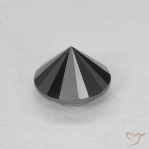 0.14克拉天然钻石，圆形的，不透明