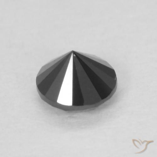 0.15克拉天然钻石，圆形的，不透明