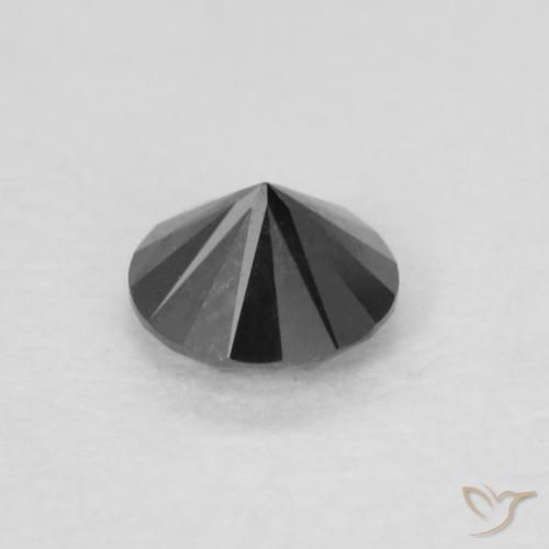 0.20克拉天然钻石，圆形的，不透明