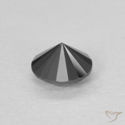 0.19克拉天然钻石，圆形的，不透明
