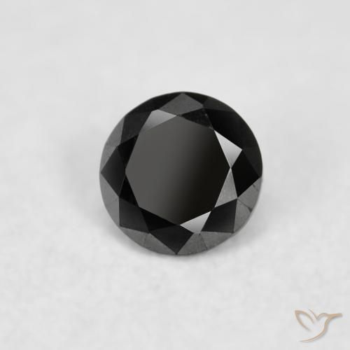 0.03克拉天然钻石，圆形的，不透明