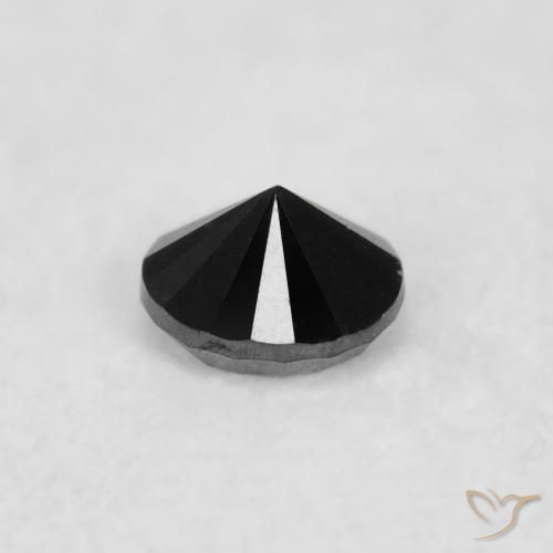 0.03克拉天然钻石，圆形的，不透明