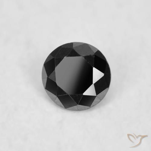 0.03克拉天然钻石，圆形的，不透明