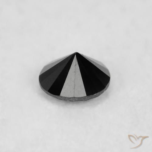 0.03克拉天然钻石，圆形的，不透明