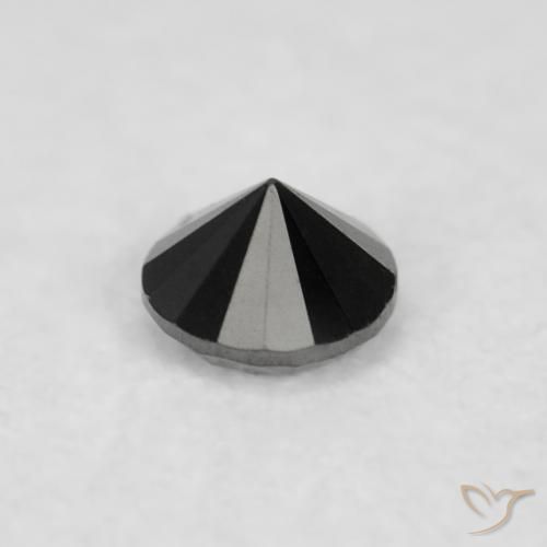 0.02克拉天然钻石，圆形的，不透明