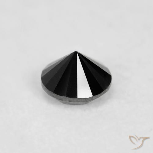 0.02克拉天然钻石，圆形的，不透明