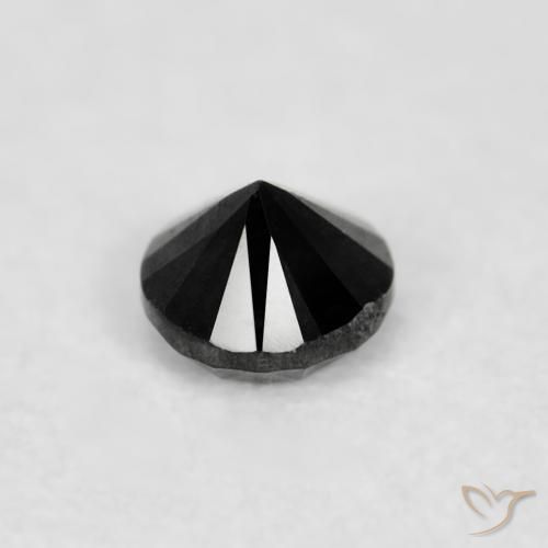 0.04克拉天然钻石，圆形的，不透明