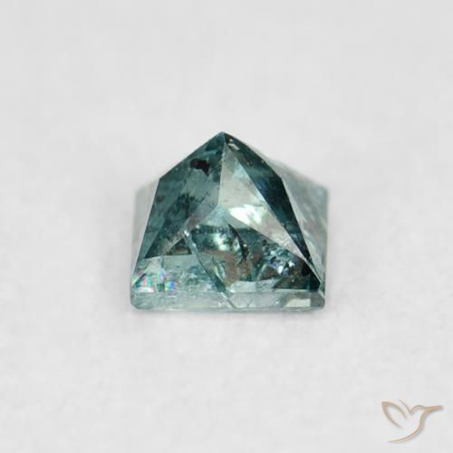 0.07克拉天然钻石，正方形，SI