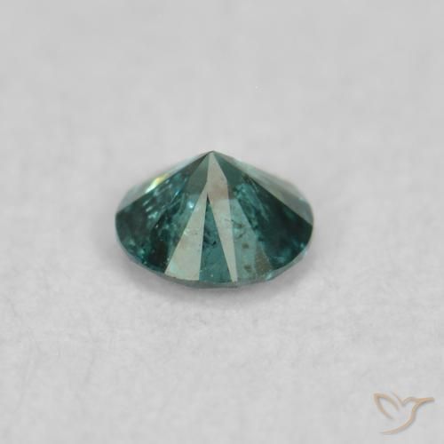 0.05克拉天然钻石，圆形的，SI