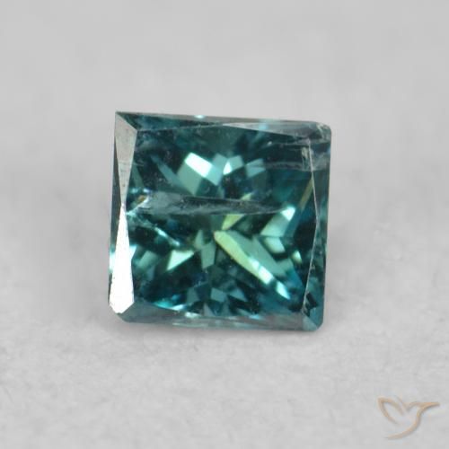 0.07ct 天然 蓝色 钻石, 正方形, VS