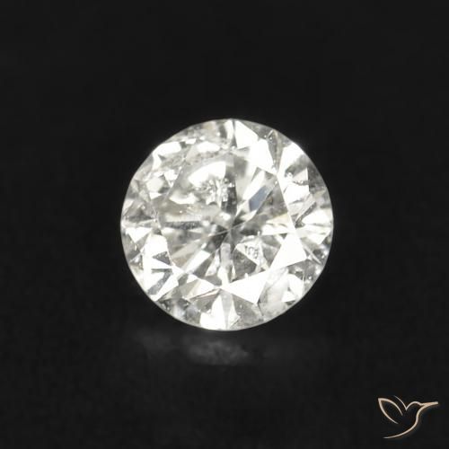 0.04ct 天然 I 钻石, 圆形的, VS-SI