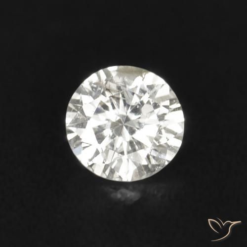 0.05ct 天然 I 钻石, 圆形的, VS-SI