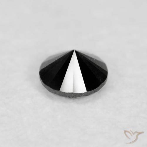 0.03克拉天然钻石，圆形的，不透明