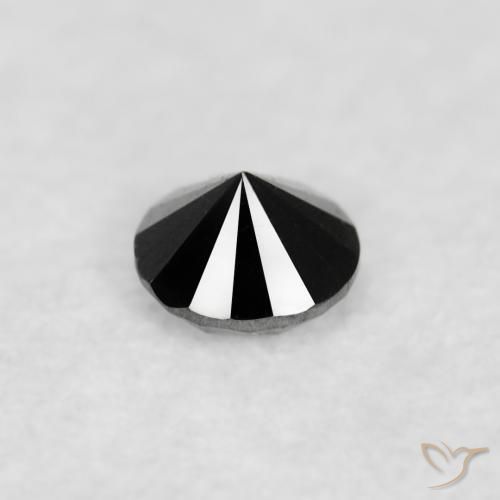 0.03克拉天然钻石，圆形的，不透明