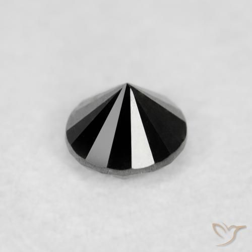 0.03克拉天然钻石，圆形的，不透明