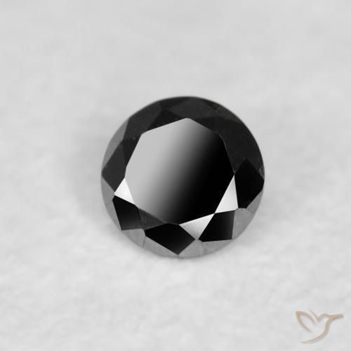 0.03克拉天然钻石，圆形的，不透明