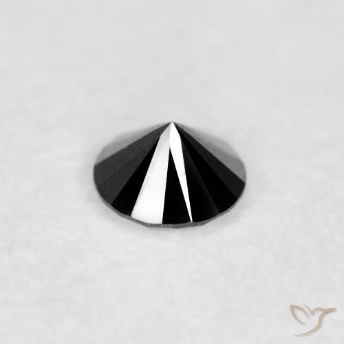 0.07克拉天然钻石，圆形的，不透明