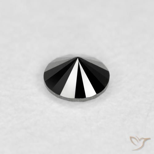0.07克拉天然钻石，圆形的，不透明
