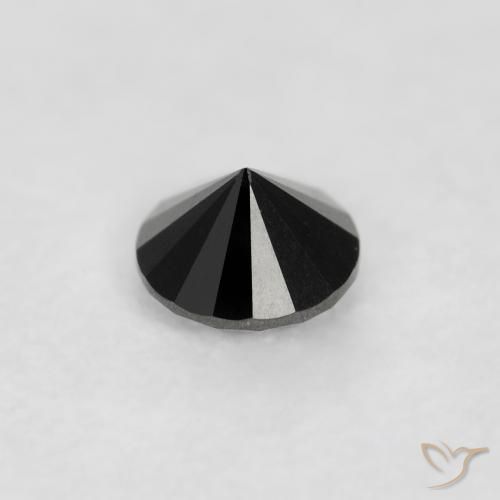 0.07克拉天然钻石，圆形的，不透明