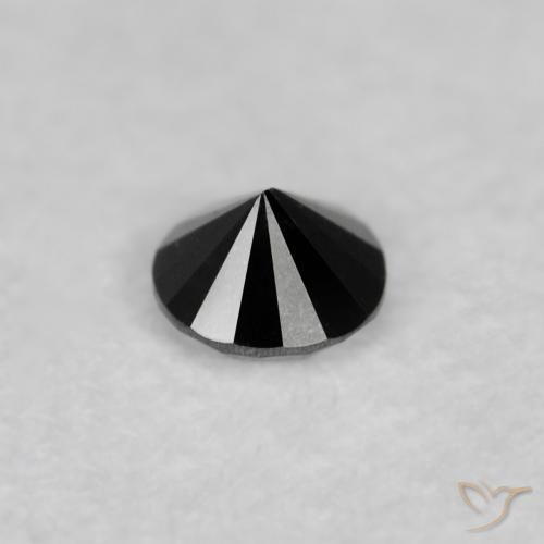 0.03克拉天然钻石，圆形的，不透明