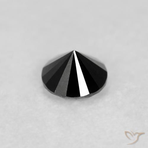 0.12克拉天然钻石，圆形的，不透明