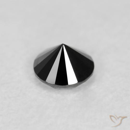 0.12克拉天然钻石，圆形的，不透明