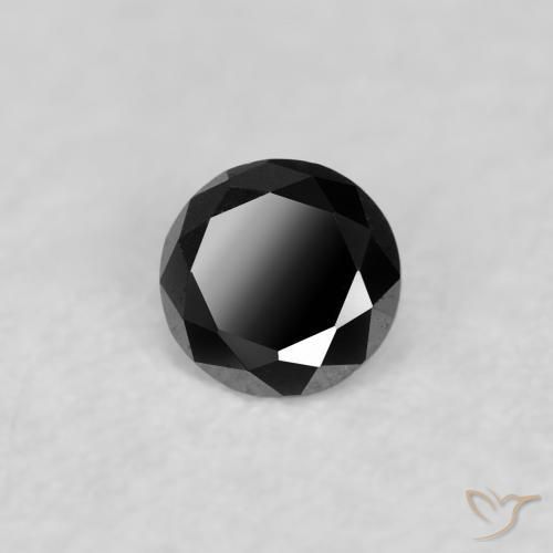0.04克拉天然钻石，圆形的，不透明