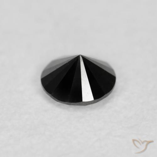 0.10克拉天然钻石，圆形的，不透明