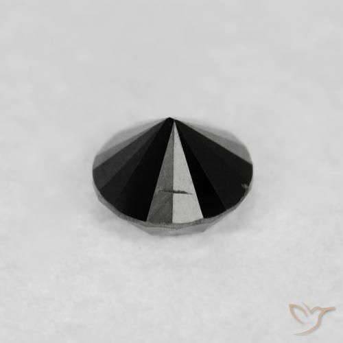 0.05克拉天然钻石，圆形的，不透明
