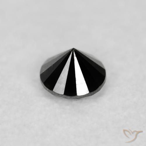 0.06克拉天然钻石，圆形的，不透明