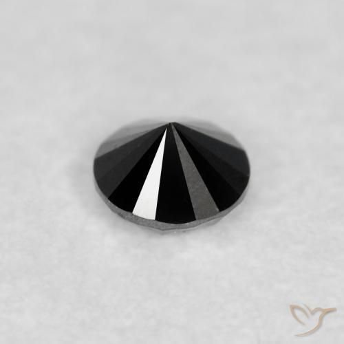 0.05克拉天然钻石，圆形的，不透明