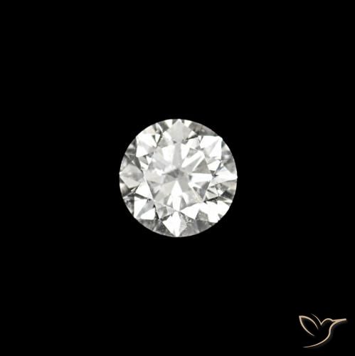 0.04ct D 钻石, 圆形的, VVS