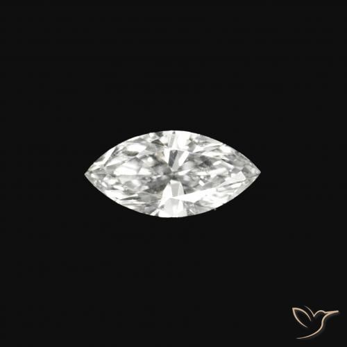 0.06ct 天然 E 钻石, 榄尖形, VVS