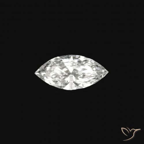 0.06ct 天然 E 钻石, 榄尖形, VVS