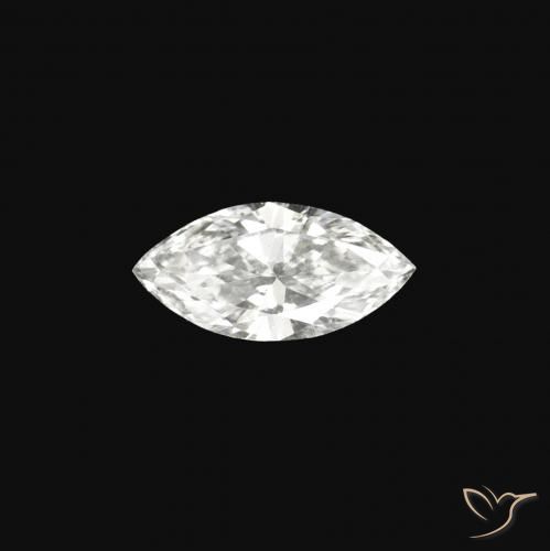 0.06ct D 钻石, 榄尖形, VVS