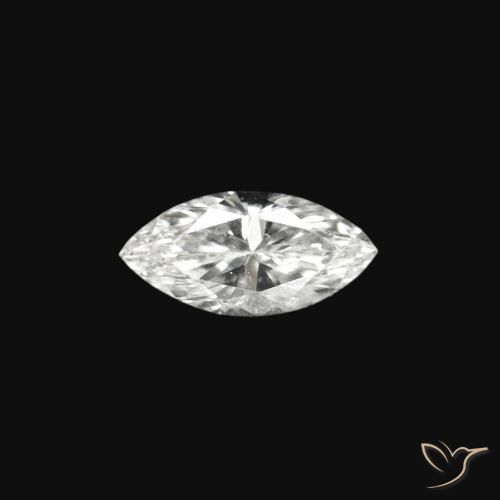 0.06ct D 钻石, 榄尖形, VVS